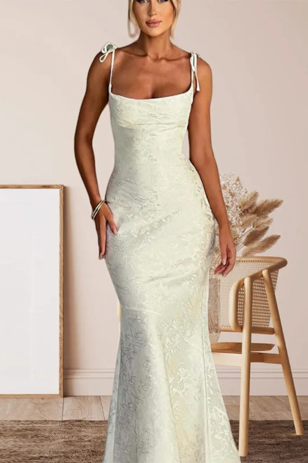 Elegance Maxi Dress Red