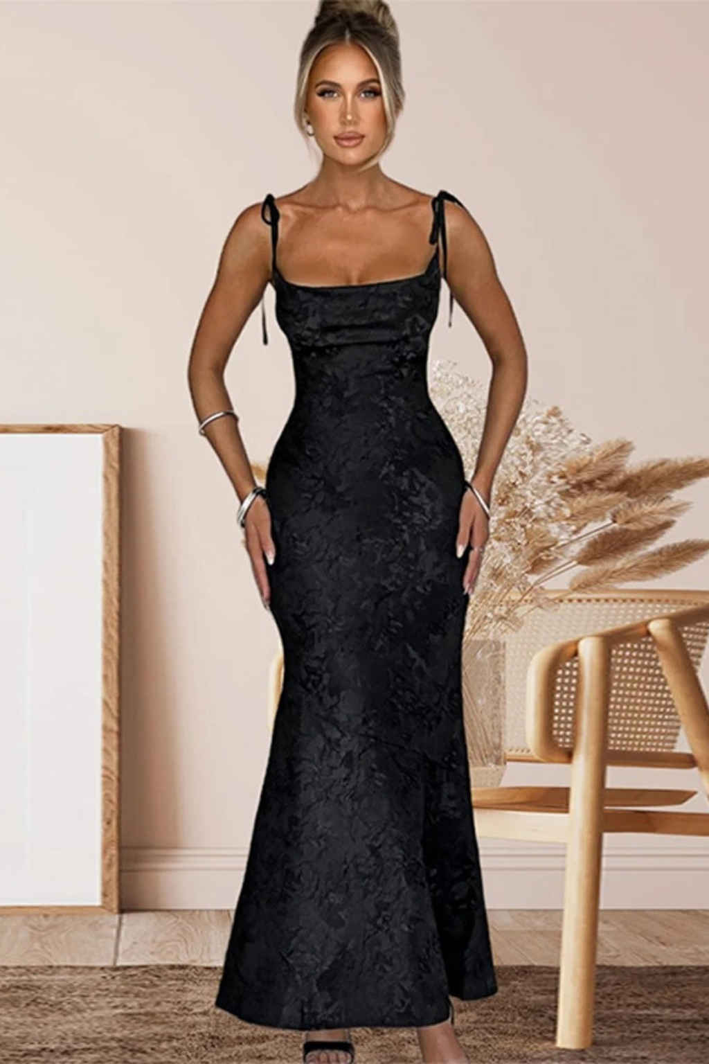 Elegance Maxi Dress Red