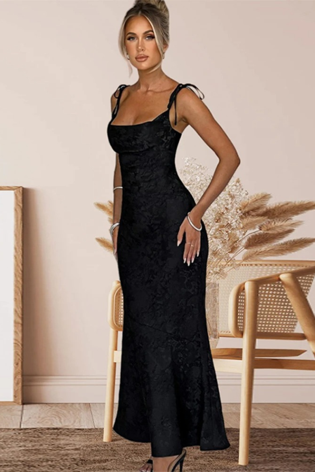Elegance Maxi Dress Red