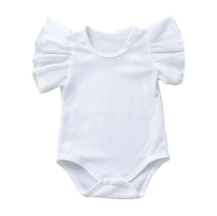 Flutter Ribbed White