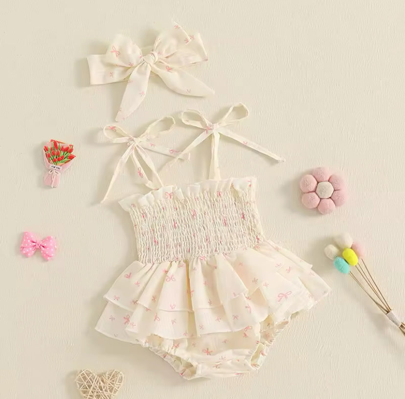 Bow Tutu Romper