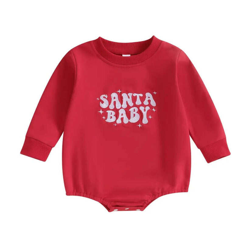 Santa Baby Romper