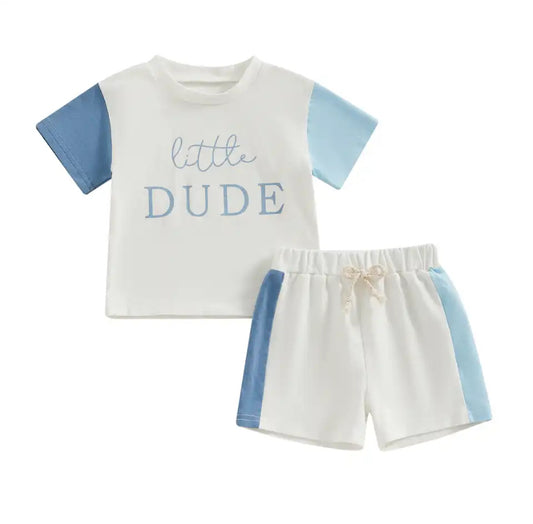 Little Dude Set Blue