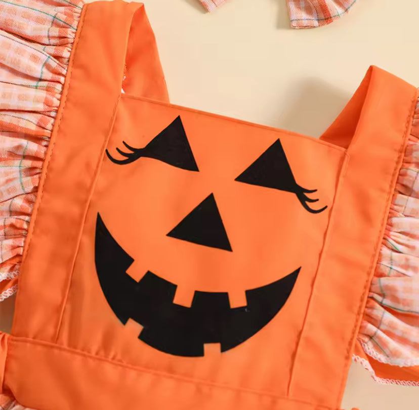 Pumpkin Patch Romper