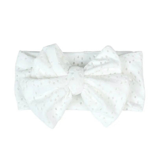 Dot Headband White