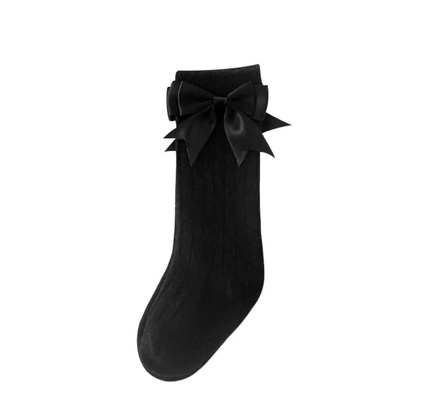 Bow Sock Black