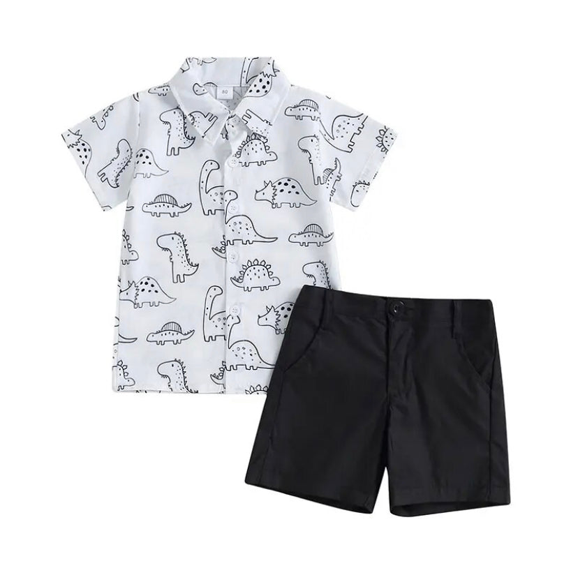 Dino Short Set