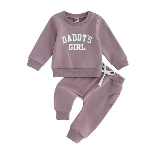 Daddys Girl Track Set Purple