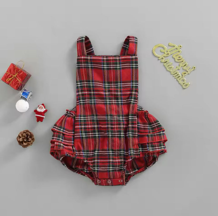 Classic Tartan Romper