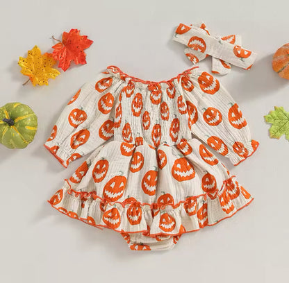 Pumpkin Forever Romper