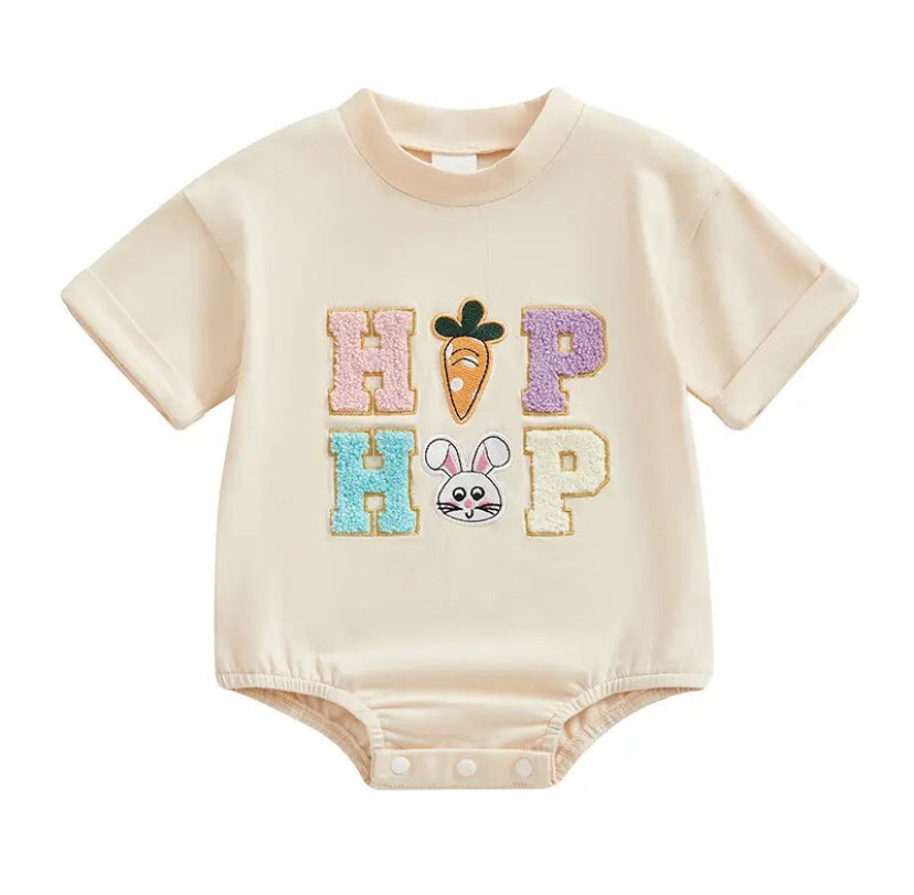 Hip Hop Romper White