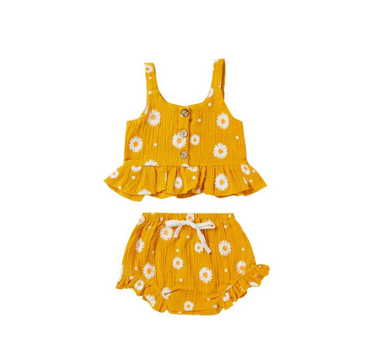 Daisy Set Mustard