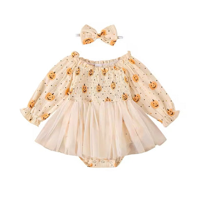 Pumpkin Tutu Romper