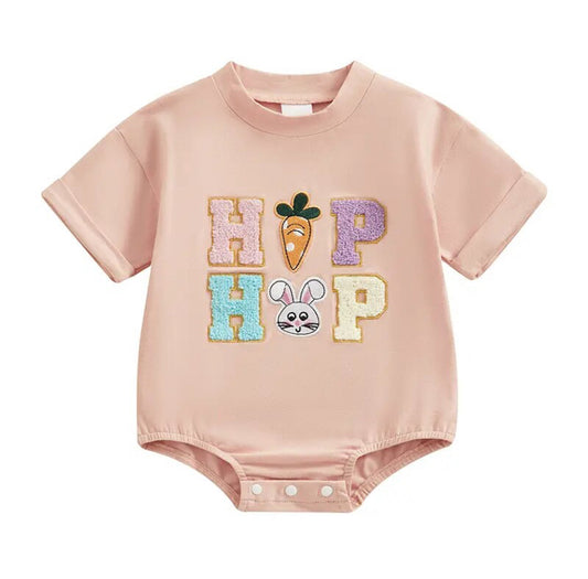 Hip Hop Romper Blush