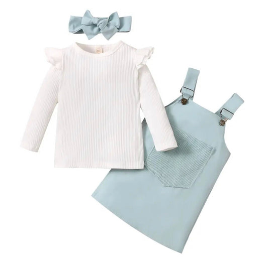 Lily Dress Set Blue