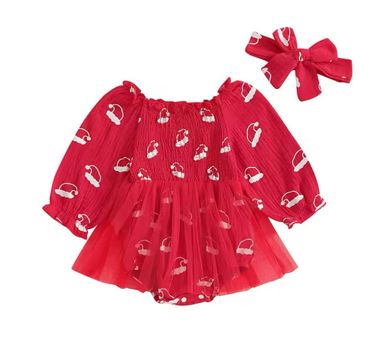 Santa Tutu Romper