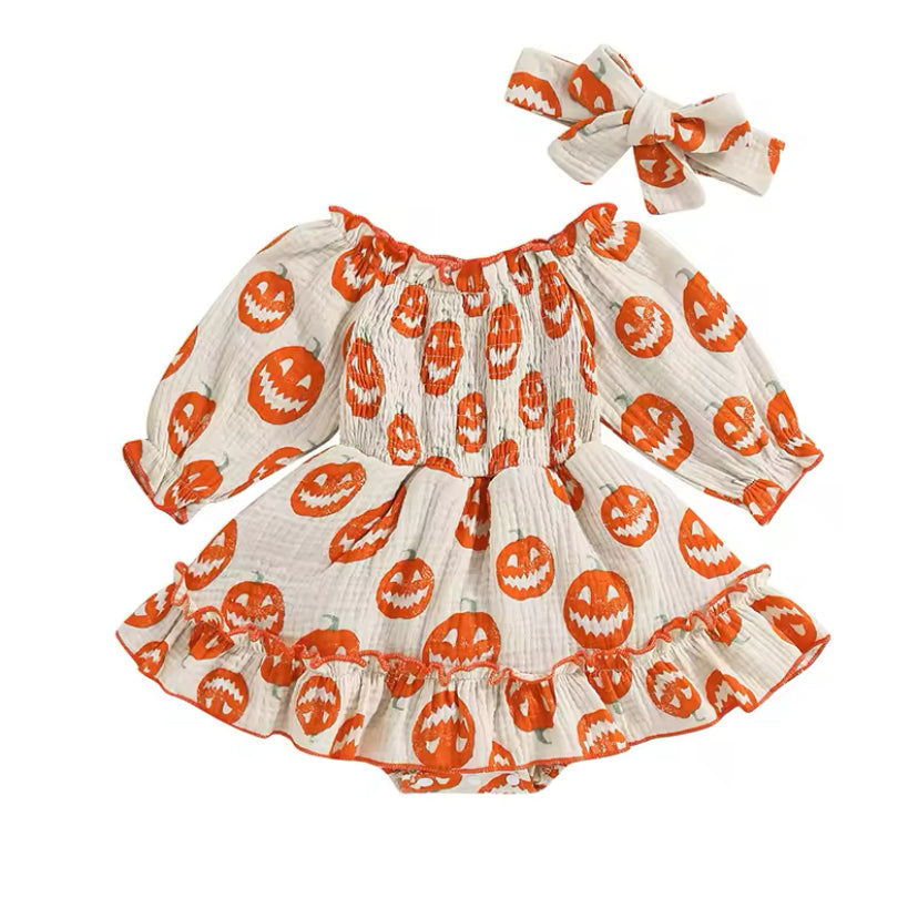 Pumpkin Forever Romper