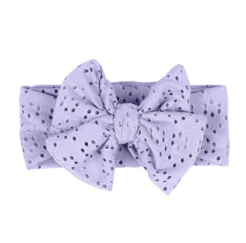 Dot Headband Purple