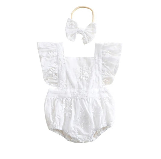 Nikita Romper White