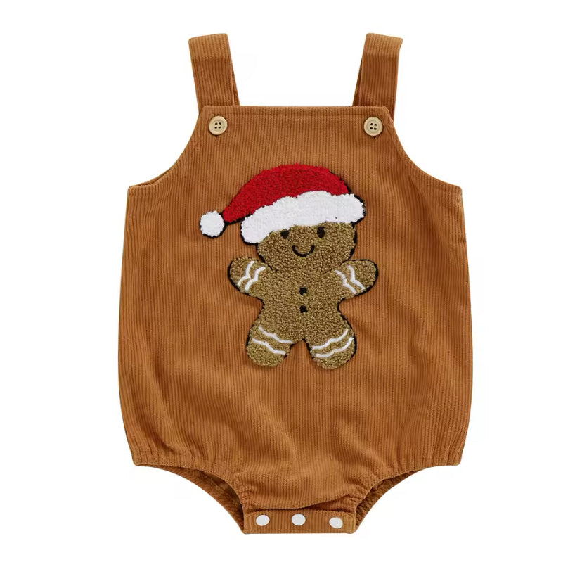 Ginger Bread Romper Tan