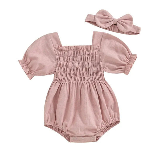 Sonja Romper Pink