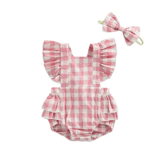 Dorthy Romper Pink