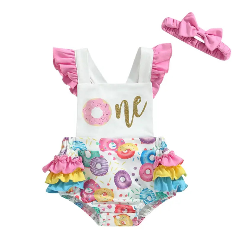 One Donut Romper