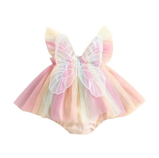 Butterfly Rainbow Romper