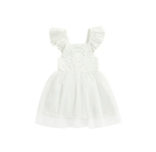 Whitney Dress White