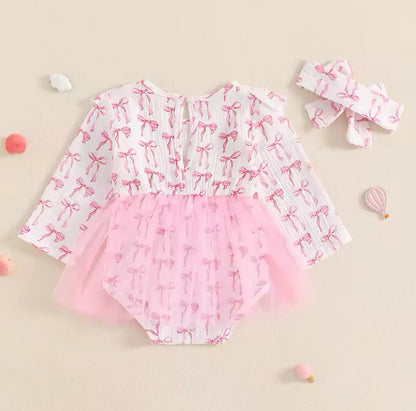 Bow Tutu Romper