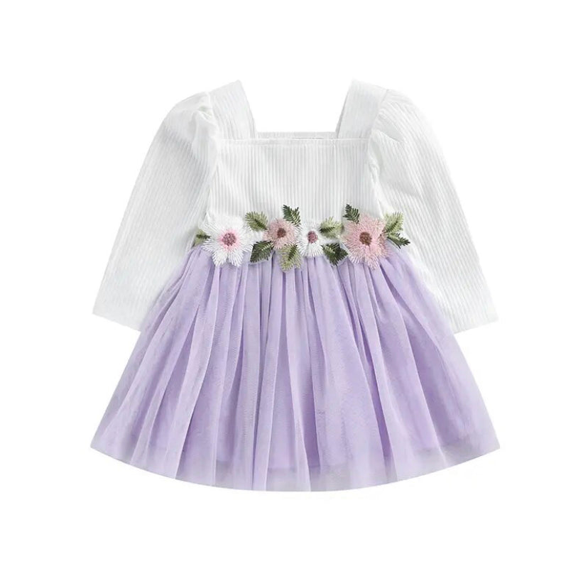 Flower Girl Dress Purple