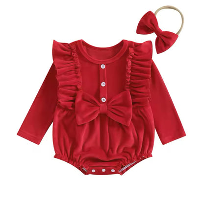 Red Cord Romper