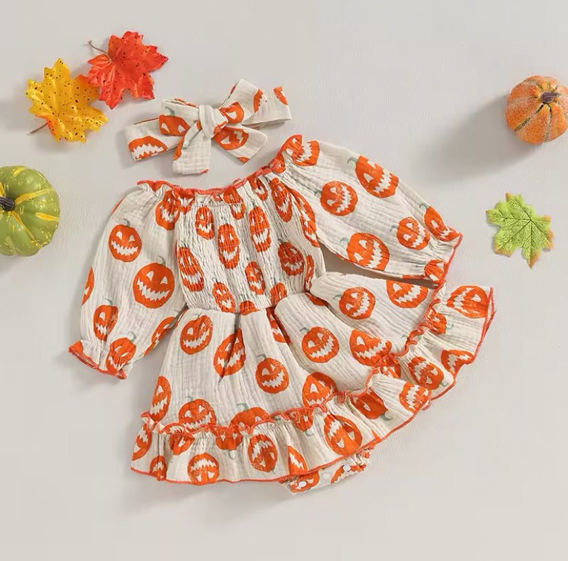 Pumpkin Forever Romper