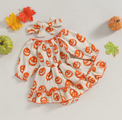 Pumpkin Forever Romper