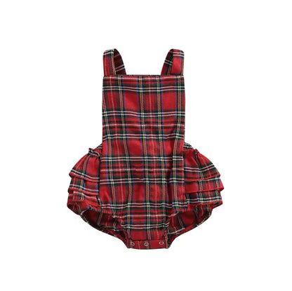 Classic Tartan Romper