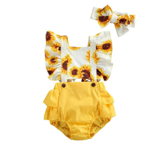 Sunflower Romper