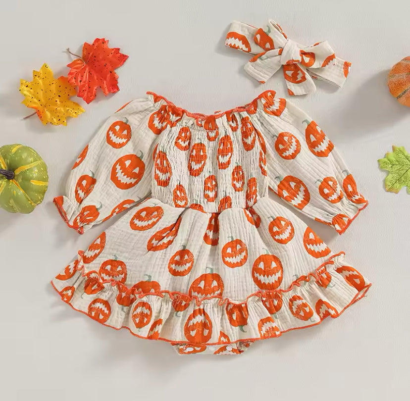 Pumpkin Forever Romper