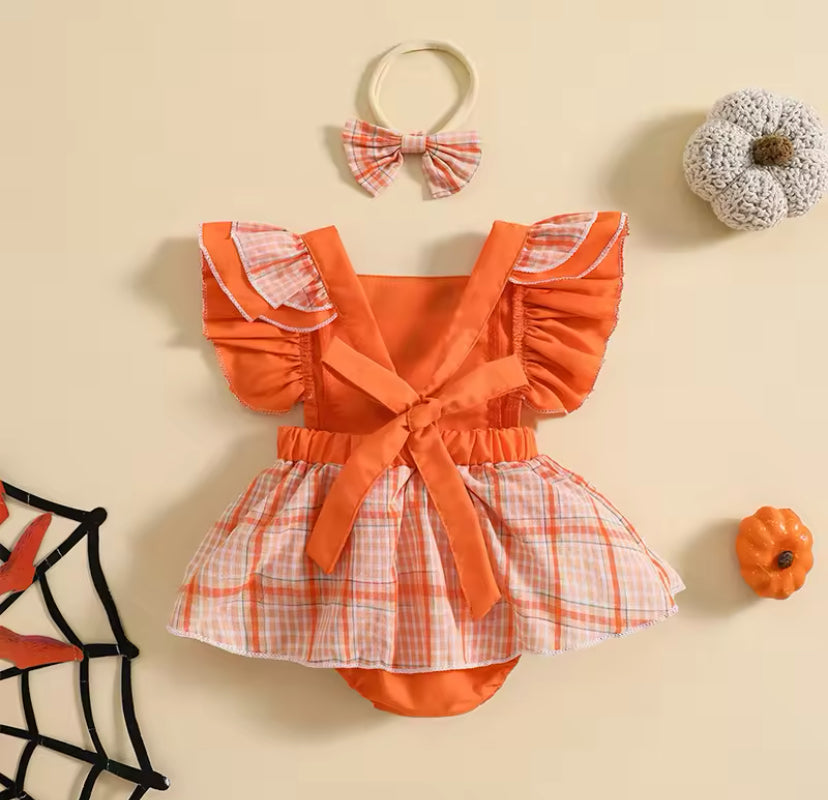 Pumpkin Patch Romper