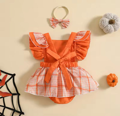 Pumpkin Patch Romper