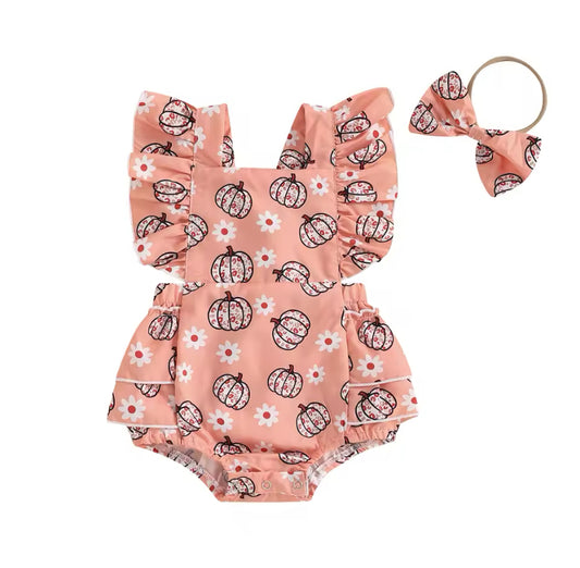 Pumpkin Love Romper