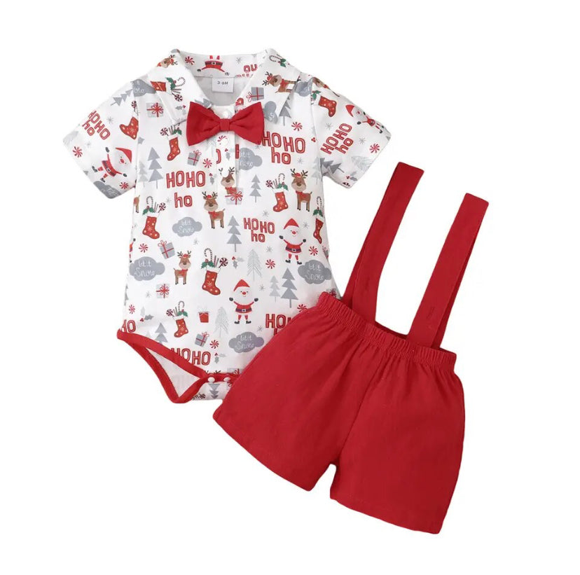 Ho Ho Ho Suspender Set