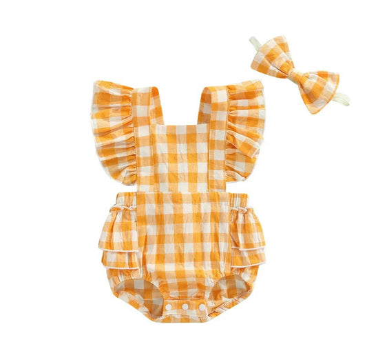 Dorthy Romper Yellow