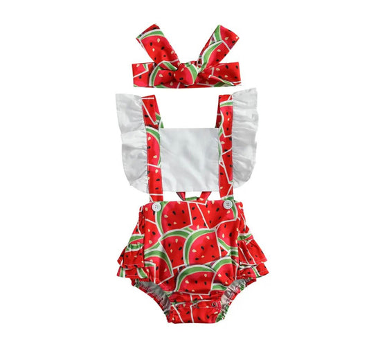 Watermelon Romper