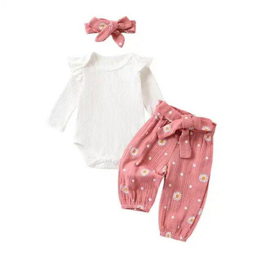 Elle Pant Set Pink