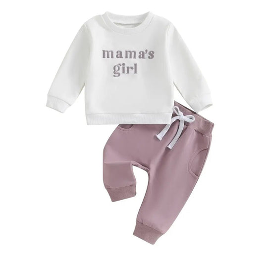 Mamas Girl Track Set Purple