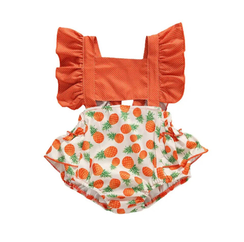 Pineapple Boo Romper