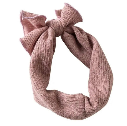 Bow Knot Headband Pink