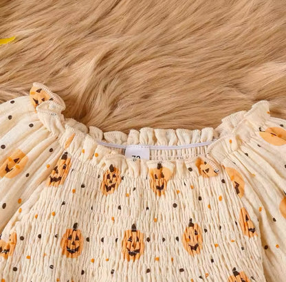 Pumpkin Tutu Romper