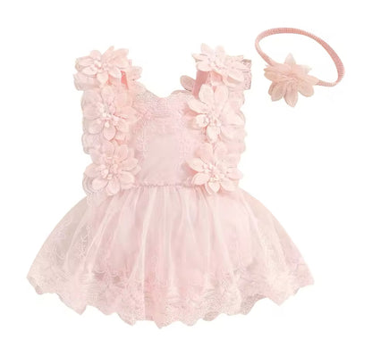 Nellie Romper Pink