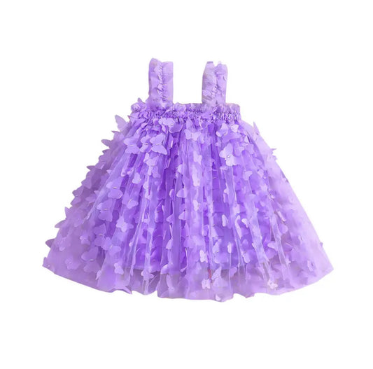 Butterfly Love Dress Purple